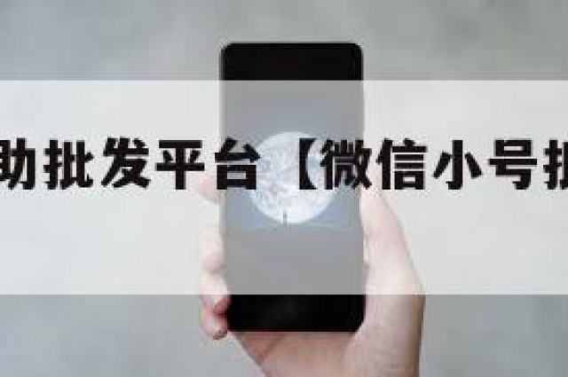 vx小号自助批发平台【微信小号批发自助平台】